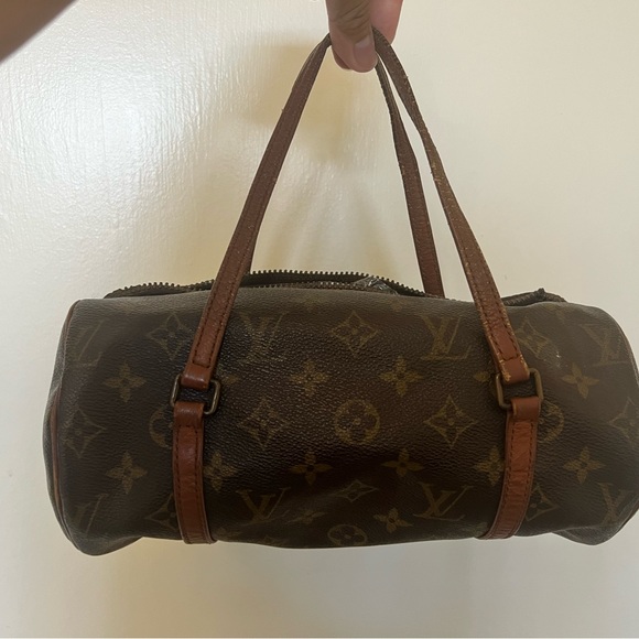 VINTAGE monogram LV LOUIS VUITTON small PAPILLON BAG GOOD CONDITION! - Picture 2 of 3